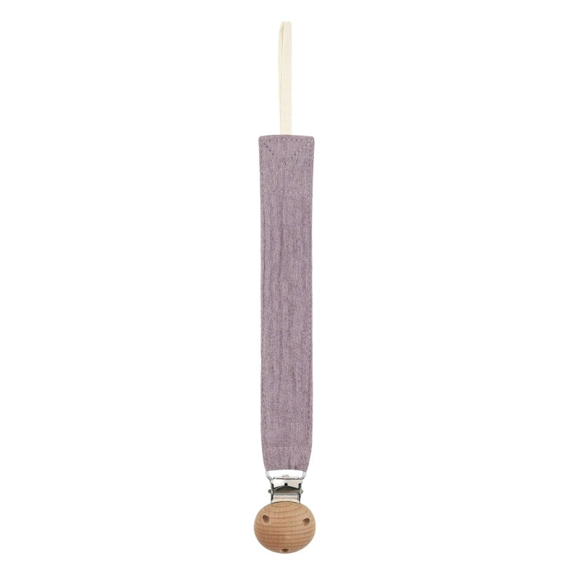 Attache tétine pour bébé en coton doux