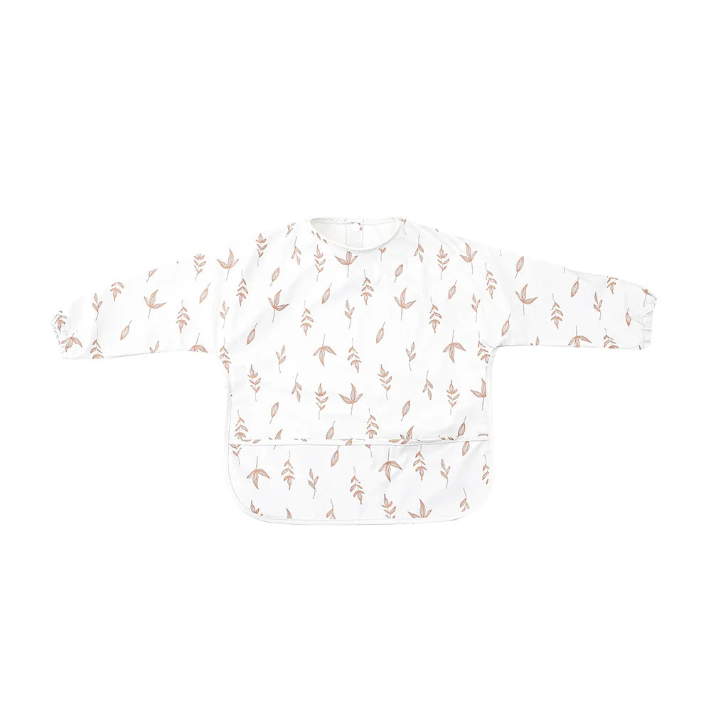 Bavoir longue manche imperméable poche basse