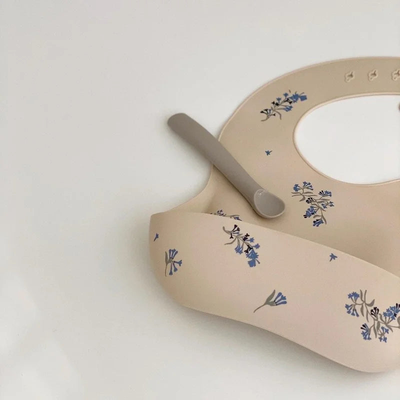 Bavoir silicone avec poche