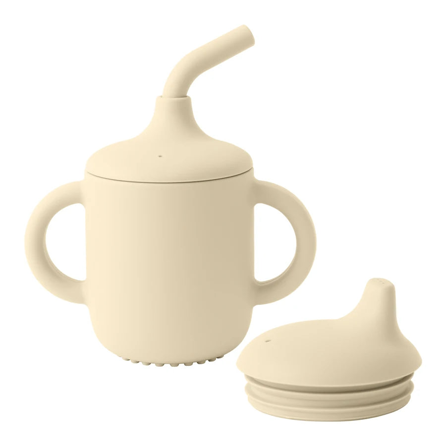 Tasse en silicone d'apprentissage