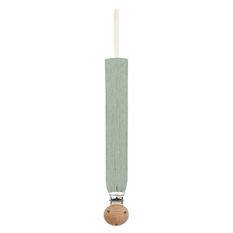 Attache tétine pour bébé en coton doux