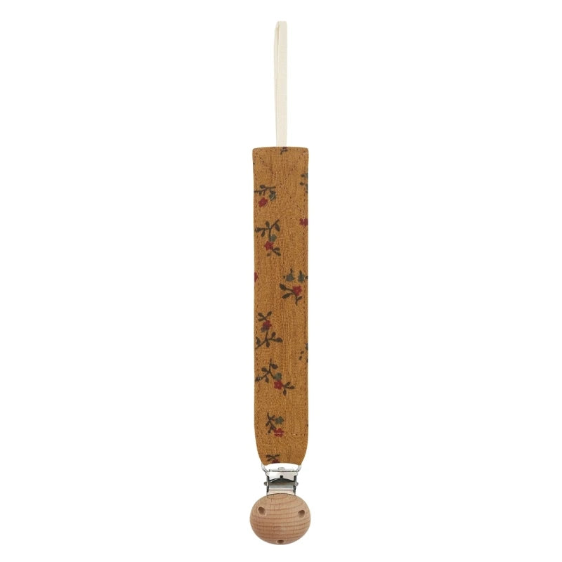 Attache tétine pour bébé en coton doux