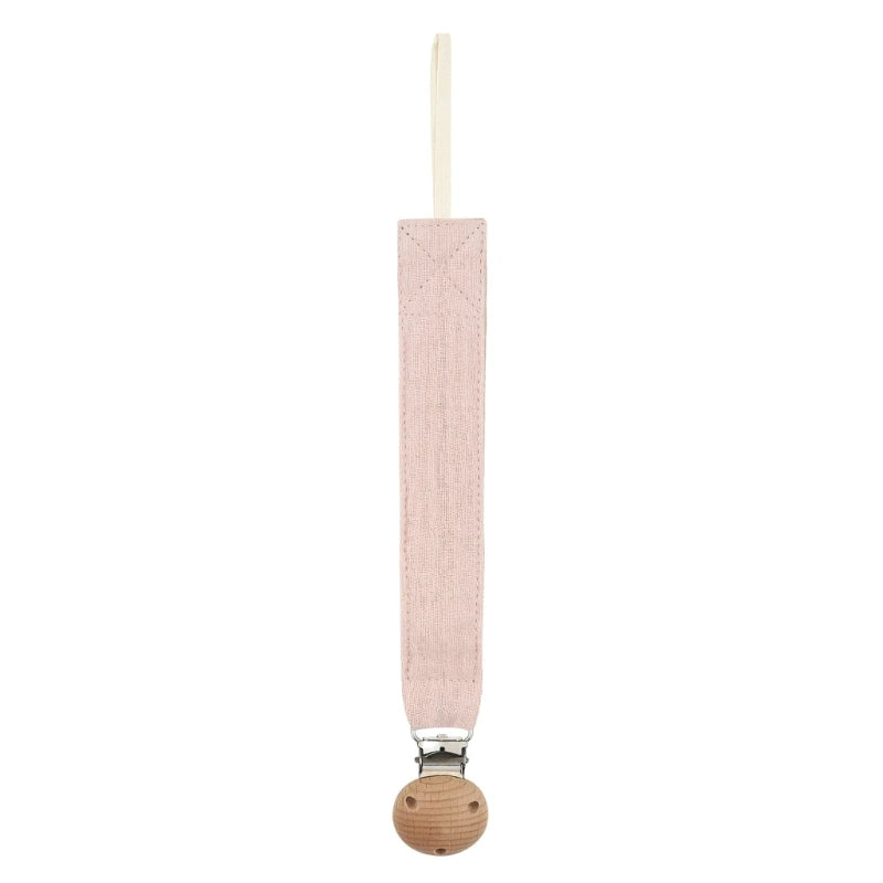 Attache tétine pour bébé en coton doux