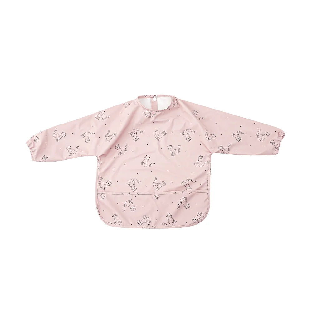 Bavoir longue manche imperméable poche basse