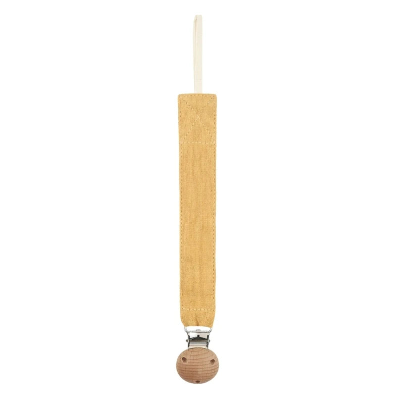 Attache tétine pour bébé en coton doux