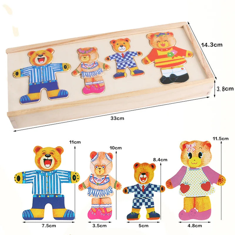 Puzzle des Émotions Montessori