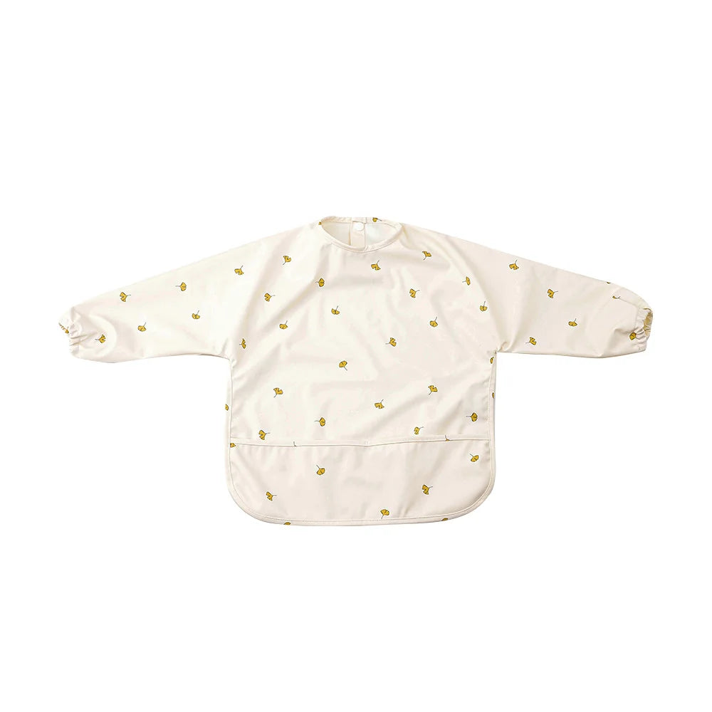 Bavoir longue manche imperméable poche basse